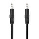 Nedis Câble Audio Stéréo Jack 3.5 mm mâles vers Jack 3.5 mm mâle - 10m Cordon audio stéréo Jack 3.5 mm vers Jack 3.5 mm (Mâles/Mâle) - 10 mètres