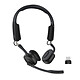 Shokz OpenMeet UC - USB-C (Noir) Casque sans fil à conduction osseuse - conception ouverte - Bluetooth 5.4 - microphone antibruit - dongle sans fil Loop120 USB-C - certifié UC