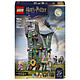 LEGO Harry Potter 76467 Luna Lovegood's House Toy - DIY Miniature Model - Light-Up Brick & 5 Minifigures - Room Decoration Idea - Gift for Girl, Boy & Fans from 10 years old
