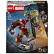 LEGO Marvel 76343 El Combate Legendario entre Hulkbuster y Hulk Juguete de Superhéroe con 2 Figuras de Acción & Minifigurine de Iron Man - Regalo Avengers para Niño o Fans a partir de 9 años