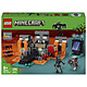 LEGO Minecraft 21590 La Bataille du Wither Jeu Interactif avec Guerrier Écarlate, Arpenteur, Cube de Magma & 2 Figurines Mobs de Wither Squelettes - Cadeau Gaming pour Garçon ou Fille dès 8 ans
