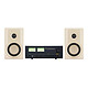 NAD C 3030 + Dali Kupid Beige Amplificateur HybridDigital UcD - 2 x 50 Watts - Bluetooth - HDMI eARC - Phono + Enceinte bibliothèque compacte 120W (par paire)