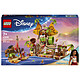LEGO Disney Princess 43258 El Barco de los Kakamora Juego de Construcción para Niña o Niño a partir de 7 años - Maqueta de Barco, Mini-Muñeca Vaiana & Figura Maui - Regalo de Cumpleaños de Coleccionista