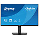 iiyama 23.8" LED - ProLite XB2491H-B1 Ecran PC Full HD 1080p - 1920 x 1080 pixels - 1 ms (MRPT) - 16/9 - Dalle IPS - 120 Hz - Adaptive-Sync - DisplayPort/HDMI - Pivot - Noir