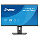 iiyama 27" LED - ProLite XB2797HSN-B1 Ecran PC Full HD 1080p - 1920 x 1080 pixels - 1 ms (MPRT) - 16/9 - Dalle IPS - 100 Hz - Adaptive-Sync - HDMI/DisplayPort/USB-C - Pivot - Ethernet - Hub USB - Noir