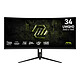 MSI 34" LED - MAG 342CQRF E20 Ecran PC UltraWide WQHD - 3440 x 1440 pixels - 0.5 ms (gris à gris) - 21/9 - Dalle VA incurvée - 200 Hz - Adaptive-Sync - HDMI/DisplayPort - Réglage en hauteur - RGB - Noir