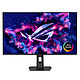 ASUS 32" QD-OLED - ROG Strix XG32UQDMS Ecran PC 4K - 3840 x 2160 pixels - 0.03 ms (gris à gris) - 16/9 - Dalle QD-OLED - 240 Hz - HDR 400 True Black - FreeSync Premium Pro / G-SYNC Compatible - DisplayPort/HDMI - Réglage en hauteur - Noir