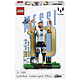LEGO Editions 43015 Lionel Messi Légende du Foot - Jeu Football - Figurine 3D à Exposer - Décoration DIY de Chambre d'Enfant - Cadeau dès 12 ans pour Garçon, Fille ou Adulte Fan de Sport
