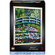 LEGO Art 31220 Claude Monet : le Bassin aux Nymphéas, Harmonie Verte Set de Construction pour Adulte - Décoration Murale 3D pour la Maison - Maquette de Tableau Impressionniste - Idée Cadeau DIY