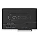 ICY DOCK EZ-Adapter MB104U-1SMB Adaptateur USB 3.1 vers HDD/SSD 2.5" ou SSD NVMe/SATA M.2