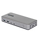 StarTech.com Station Accueil USB-C 3.1 Double Ecran HDMI 4K 60 Hz - RJ45 - Hub 4x USB-A + 3x USB-C et Power Delivery 100W Station d'accueil double écran 4K / HDMI 2.1 / RJ45 / USB 3.1 avec Power Delivery 100 W