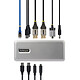 Avis StarTech.com Station Accueil USB-C 3.1 Double Ecran DisplayPort 4K 60 Hz - RJ45 - Hub 4x USB-A + 3x USB-C et Power Delivery 100W