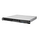 SilverStone Châssis serveur 1U rackable RM100 Boitier rackable 1x baie pour disque 1x 3.5" et 2x 2.5" 1U avec interface USB 3.0 pour serveur