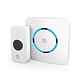 Nedis Wi-Fi Smart Wireless Doorbell Carillon de Porte SmartLife RF fréquence 433 Mhz / Wi-Fi - Alimentation secteur - 60 mélodies