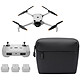DJI Lito 1 Fly More Combo (DJI RC-N3) Quadricoptère compact - caméra embarquée 4K/60 ips - FOV 79° - stabilisation 2 axes - distance de vol 20 km - batterie 2590 mAh - durée de vol 36 minutes - télécommande DJI RC-N3