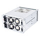 SilverStone GM600-S Silver Alimentation compacte redondante 600W Cybenetics Silver
