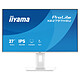 iiyama 27" LED - ProLite XB2797HSU-W1 Pantalla de PC Full HD 1080p - 1920 x 1080 píxeles - 4 ms (gris a gris) - 16/9 - Panel IPS - 120 Hz - Adaptive-Sync - HDMI/DisplayPort - Pivot - Hub USB - Blanco