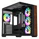 Thermaltake View 380 WS ARGB (Noir) Boitier Moyen Tour avec parois en verre trempé et 4 ventilateurs ARGB
