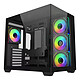 Cooler Master Elite 681 (Noir) Boîtier Moyen Tour Aquarium + 4 ventilateurs 120 mm LED ARGB