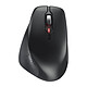 Cherry Stream Mouse Comfort (Noir) Souris sans fil ergonomique - droitier - capteur optique 4000 dpi - 6 boutons