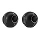 Cabasse Pack de 2 The Pearl Myuki Noir Enceintes actives sans fil mono - 141 Watts - Wi-Fi/Bluetooth/Ethernet - AirPlay 2 - Multiroom - Calibration automatique (par paire)