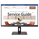 Lenovo 23.8" LED - ThinkVision S24i-30 1920 x 1080 - 6 ms - Format 16/9 - Dalle IPS - HDMI/VGA - Anthracite