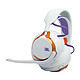 JBL Quantum 650 Blanc/Orange Casque-micro circum-aural sans fil pour gamer - Son Spatial - Microphone amovible avec réduction de bruit - Bluetooth 5.3/RF 2.4 GHz - Compatible PC/Mac/Consoles/Mobiles - Certification Zoom