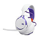JBL Quantum 650 Blanc/Violet Casque-micro circum-aural sans fil pour gamer - Son Spatial - Microphone amovible avec réduction de bruit - Bluetooth 5.3/RF 2.4 GHz - Compatible PC/Mac/Consoles/Mobiles - Certification Zoom