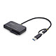 StarTech.com Adaptateur USB-C/USB-A vers M.2 NVMe et SATA 2,5"/3,5" Adaptateur USB-C/USB-A vers M.2 NVMe et SATA 2,5"/3,5"