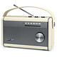 Muse M-098 (Crème) Radio Bluetooth portable - 10W - USB-C/Jack 3.5 mm - autonomie jusqu'à 10 heures
