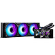 Phanteks Glacier One 360M25 LCD (Noir) Watercooling tout-en-un pour processeur avec éclairage LED ARGB et écran LCD