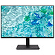 Acer 23.8" LED - Vero B247YGbmiprx Ecran PC Full HD 1080p - 1920 x 1080 pixels - 4 ms (grigio su grigio) - Formato 16/9 - Pannello IPS - 120 Hz - Adaptive-Sync - HDMI/DisplayPort/VGA - Pivot - Nero