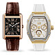 Ice Watch Ice Smart TKS 2.0 (Rose Gold / Brown) + Ice Boliday White/Gold FREE ! Connected watch - waterproof IP68 - 1.41" AMOLED touch screen - resolution 320 x 360 pixels - Bluetooth - leather strap + FREE watch!