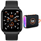 Ice Watch Ice Fit Noir + Ice Music 2.0 OFFERTE ! Montre connectée - étanche IP68 - écran tactile AMOLED 1.78" - résolution 368 x 448 pixels - Bluetooth 5.3 - bracelet en silicone + Enceinte OFFERTE !