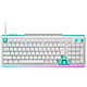 Logitech G G512 X 98 (Blanc) Clavier gaming - filaire - interrupteurs analogiques/mécaniques Dual Swap - 9 switchs analogiques Gateron K20 - capteurs TMR analogiques - rétro-éclairage RVB - AZERTY, Français