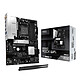 ASRock B550 Rock WiFi Carte mère ATX Socket AM4 AMD B550 - 4x DDR4 - M.2 PCIe 4.0- USB 3.0 - PCI-Express 4.0 16x - LAN 2.5 GbE - Wi-Fi 6E