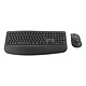 Logitech Signature Comfort Plus MK880 Ensemble sans fil clavier/souris - Bluetooth -  interrupteurs à membrane - capteur optique 4000 dpi - AZERTY, Français