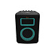 Klipsch Vegas +  Muse MC-30 WI Noir Enceinte portable sans fil - Bluetooth 5.2 - Autonomie 8h - Effets lumineux - 1x USB-A - 2x jack 6.35 mm - 1x mini jack 3.5 mm - IPX4 - avec 1x Micro filaire + Microphone sans-fil (RF)