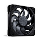 Noctua NF-A12x25 G2 PWM chromax.black Ventilateur 120 mm PWM à cadre carré pour ventirad et radiateur de watercooling AIO
