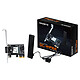 Gigabyte GC-WIFI6E Carte PCI-Express sans fil Wi-Fi 6E 1200 Mbps + Bluetooth 5.2