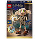 LEGO Harry Potter 76469 Dobby el Elfo Libre Maqueta que se Transforma en Figura de Kreattur - Decoración de Habitación Infantil DIY - Regalo para Niña, Niño o Fan a partir de 8 años