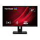 ViewSonic 27" LED - VG2748A-2K Ecran PC 2.5K - 2560 x 1440 pixels - 5 ms (gris à gris) - 16/9 - Dalle IPS - 100 Hz - VGA/HDMI/DisplayPort - Pivot - Noir