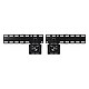 Samsung Support Mural Slim Fit 2026 pour TV de 43" à 85" (WMN-H50EB/XC) - Noir Accroche murale pour téléviseur Samsung de 43" à 85"