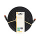 Avis Nedis Câble RJ45 catégorie 6 S/FTP 30 m (Noir)