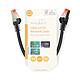Avis Nedis Câble RJ45 catégorie 6 S/FTP 0.25 m (Noir) 