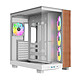 Thermaltake View 380 XL WS ARGB (Blanc) Boîtier Moyen Tour avec parois en verre trempé et 4 ventilateurs ARGB