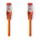 Nedis Câble RJ45 catégorie 6 S/FTP 1 m (Orange) Câble Réseau Cat 6 S/FTP RJ45 Mâle / RJ45 Mâle - 1 mètre