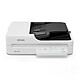 Epson WorkForce DS-1760WN Scanner A4 1200 dpi avec écran tactile couleur 6 cm, chargeur de document, Ethernet, Wi-Fi, USB 2.0
