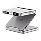 Aurzen ZIP Argent Vidéoprojecteur portable LED DLP - 720p - 100 Lumens - Wi-Fi/Bluetooth - USB-C - Son 2x1 W