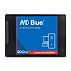Western Digital SSD WD Blue SA510 500 Go - 2.5" SSD 500 Go 2.5" SATA 6 Gbps NAND 3D TLC (WDS500G5B0A)